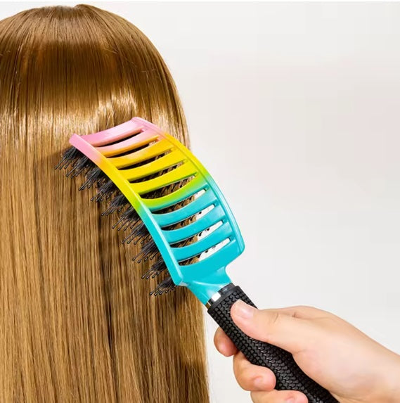 BROSSE A CHEVEUX - CurvedBrush™ - Beauté Jouvence