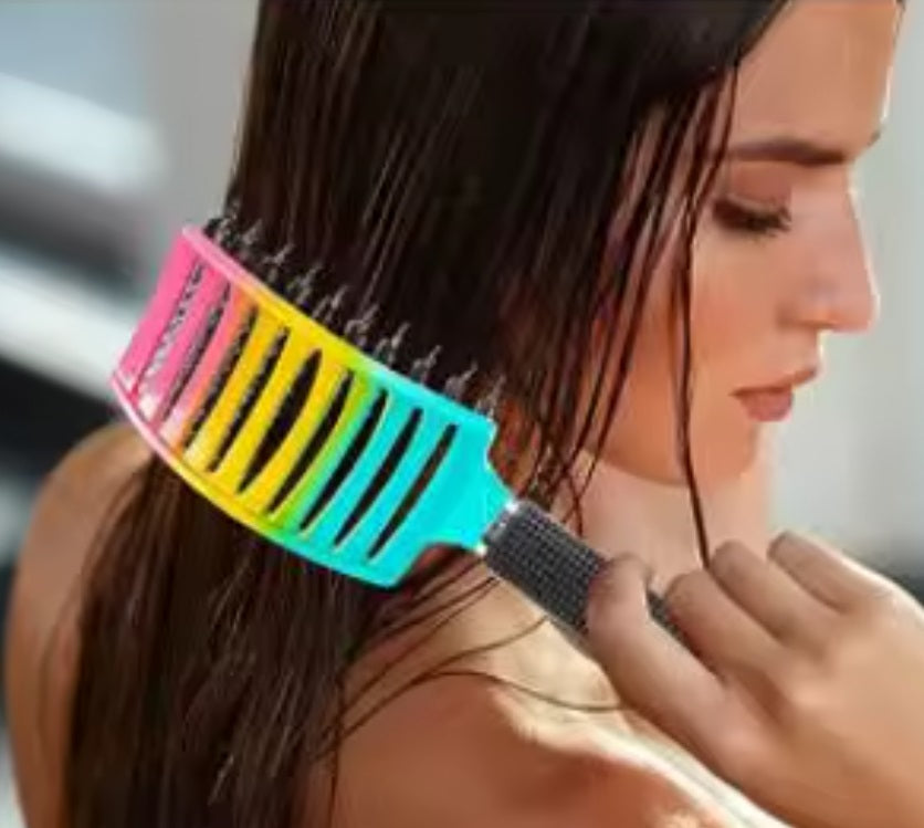 BROSSE A CHEVEUX - CurvedBrush™ - Beauté Jouvence