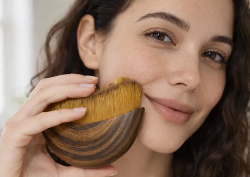 Brosse drainage lymphatique visage - LymphaContour™ - Beauté Jouvence