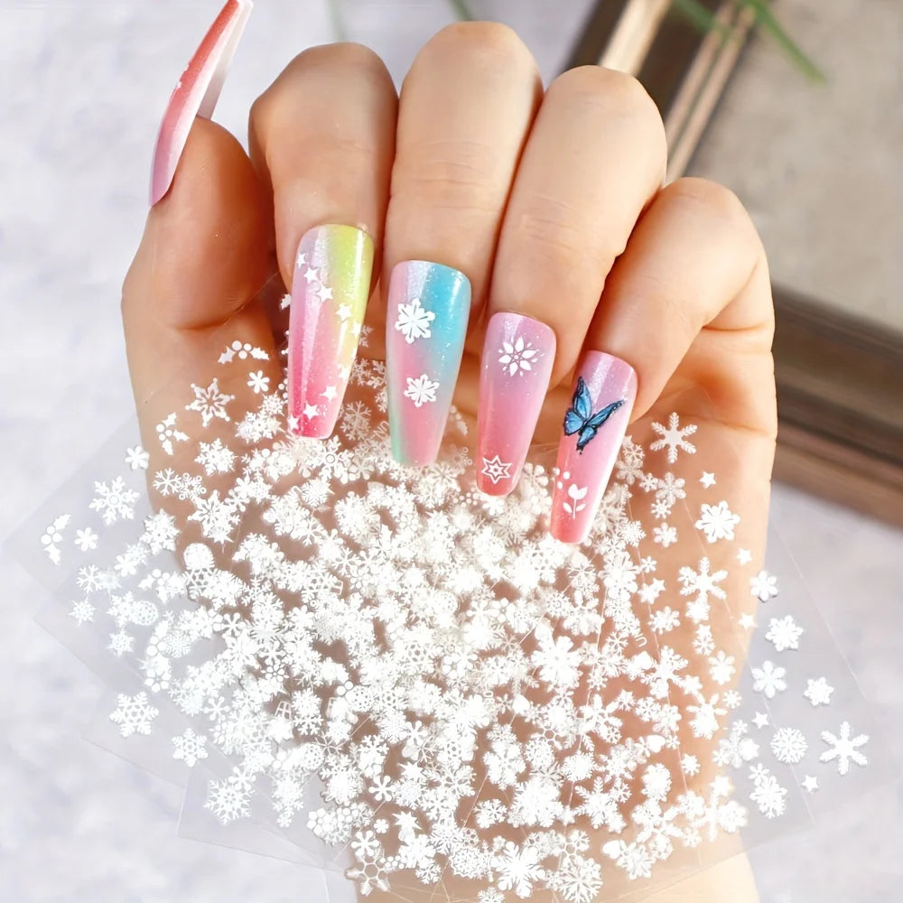 Autocollant ongle - SnowNailStickers™ - Beauté Jouvence
