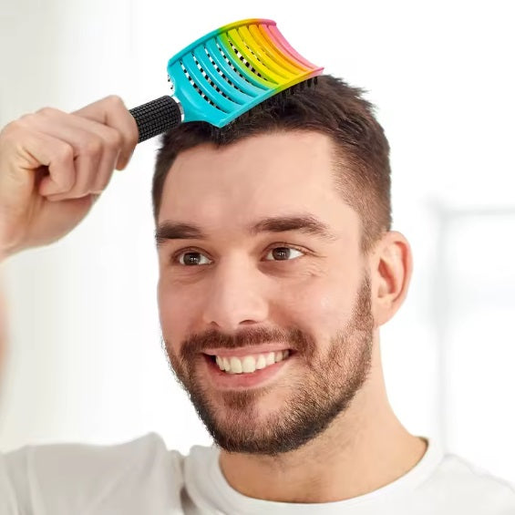 BROSSE A CHEVEUX - CurvedBrush™