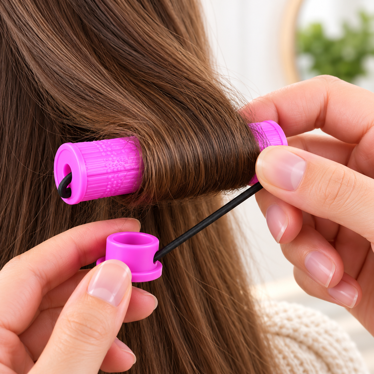 Bigoudis boucles cheveux - CurlEasy™ - Beauté Jouvence