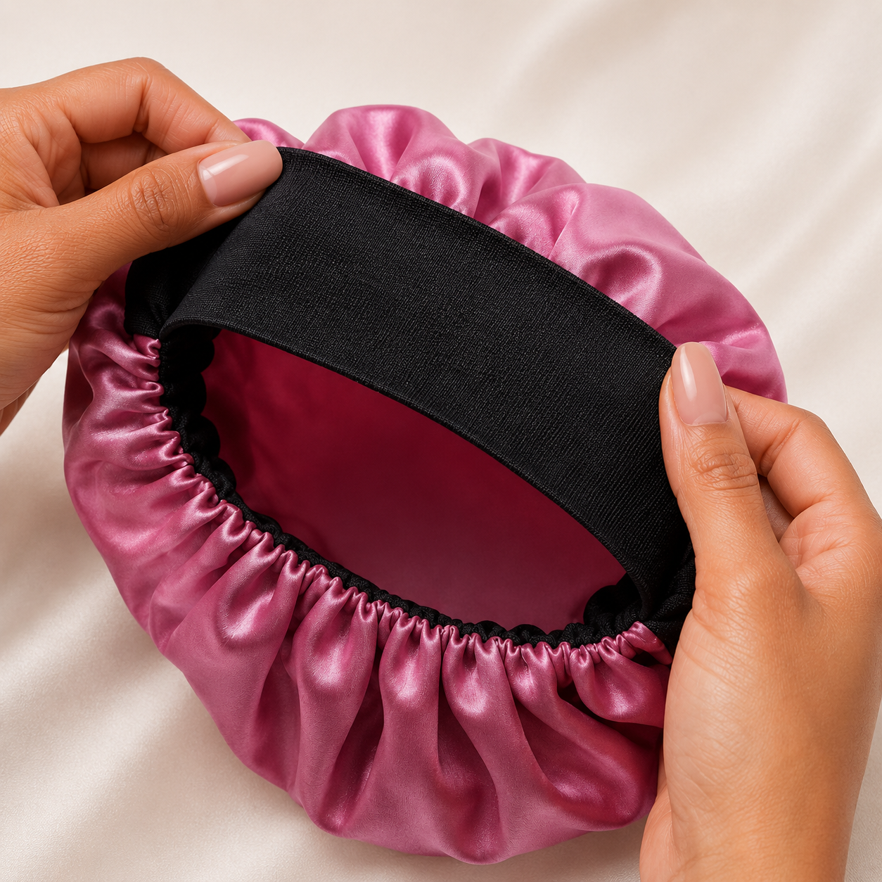 Bonnet anti frisottis - SatinelleTrio™ - Beauté Jouvence