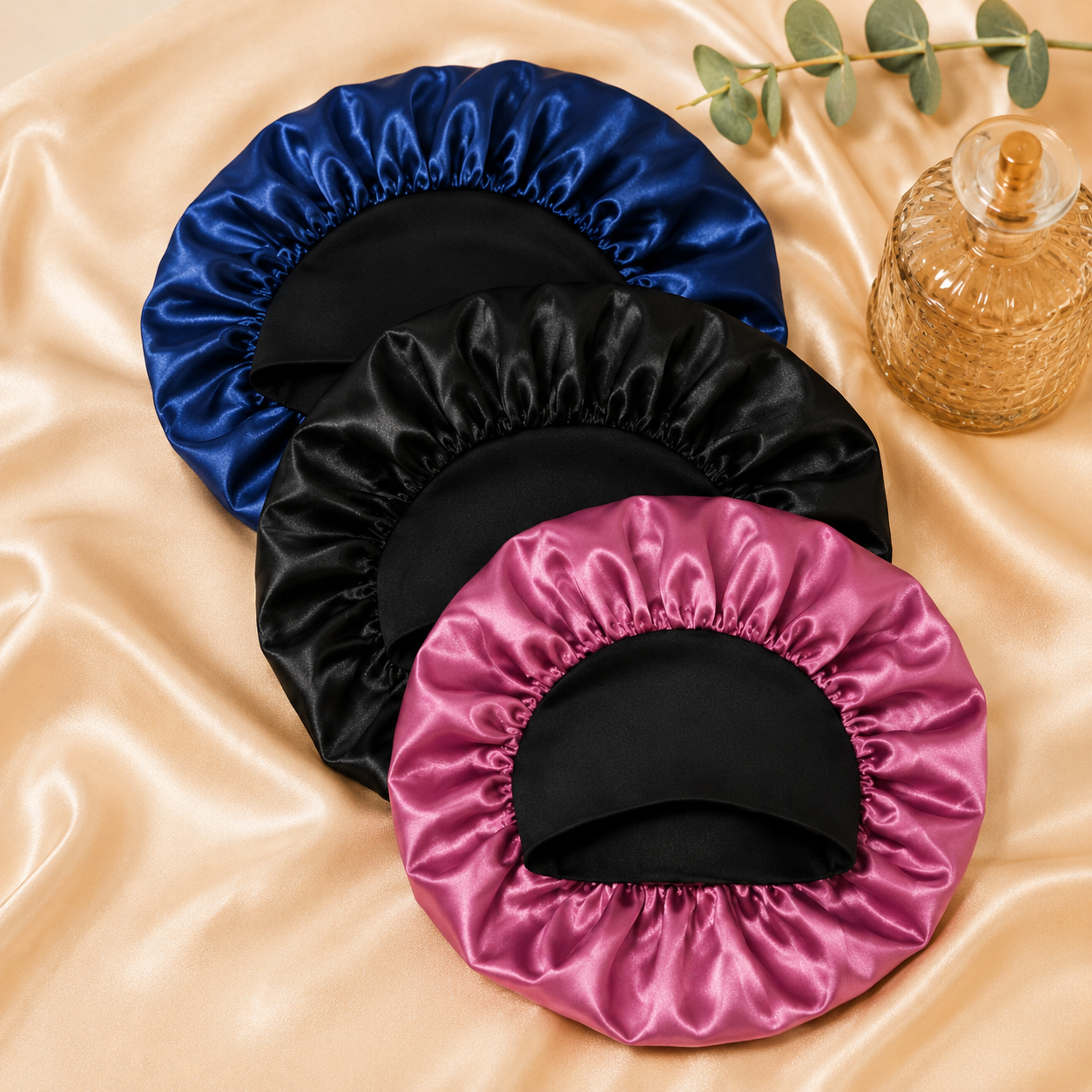 Bonnet anti frisottis - SatinelleTrio™ - Beauté Jouvence