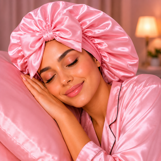 Bonnet de nuit satin - PureSatin™ - Beauté Jouvence