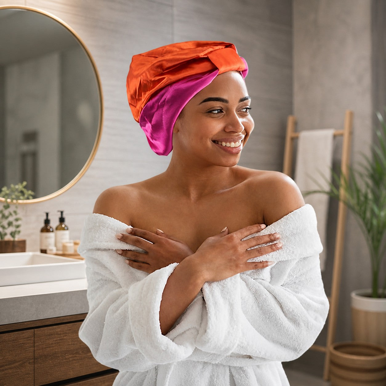 Bonnet en satin - Satinova™ - Beauté Jouvence