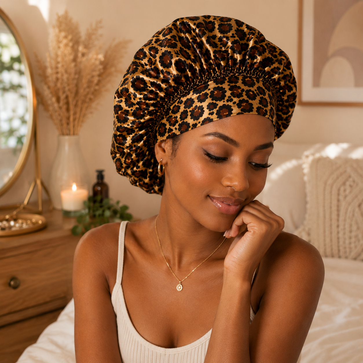 Bonnet en satin - SavanaBonnet™ - Beauté Jouvence