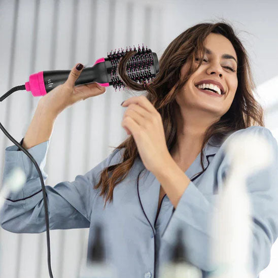Brosse à cheveux rotative - LissePro™ - Beauté Jouvence