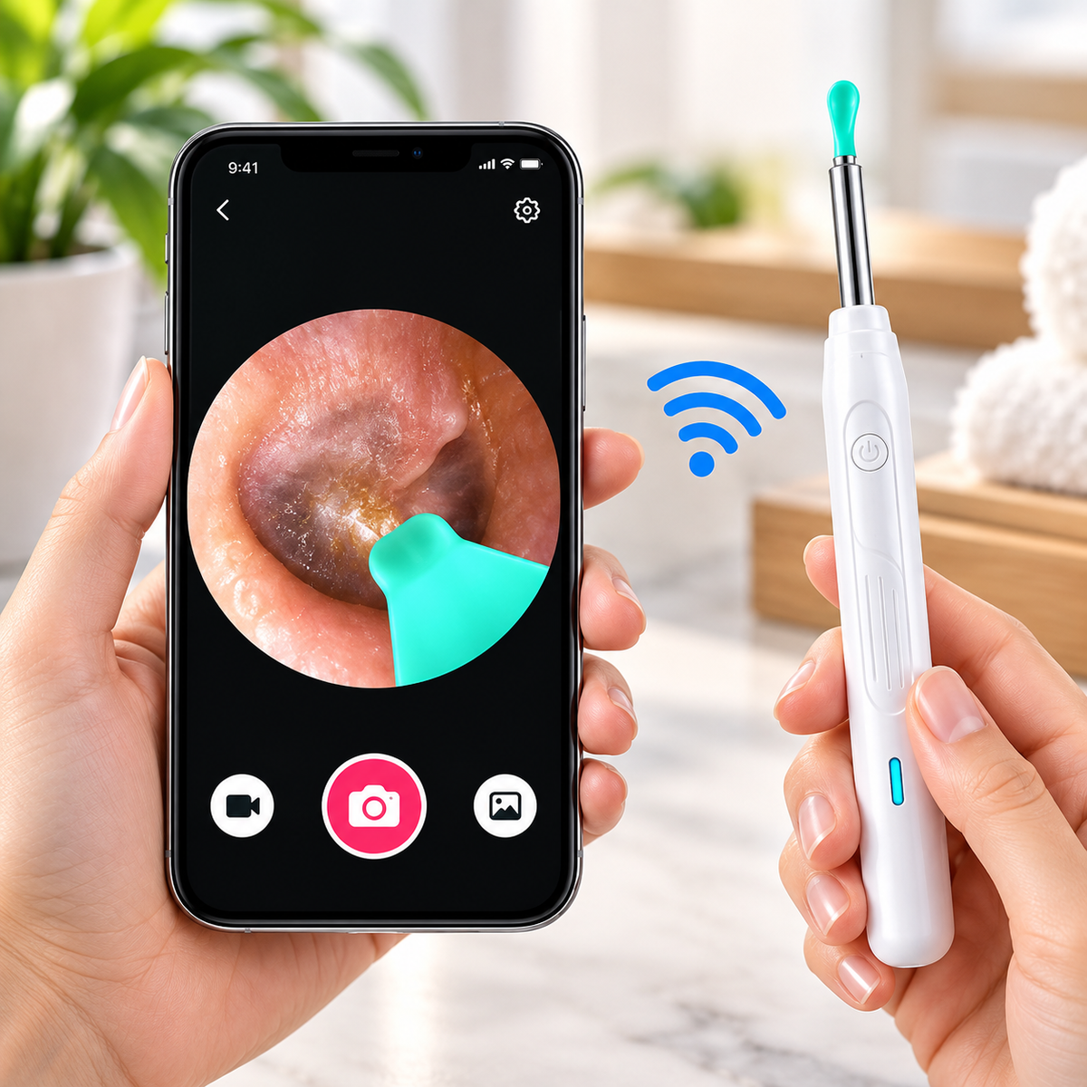 Nettoyeur oreille caméra - OtoVision™ - Beauté Jouvence