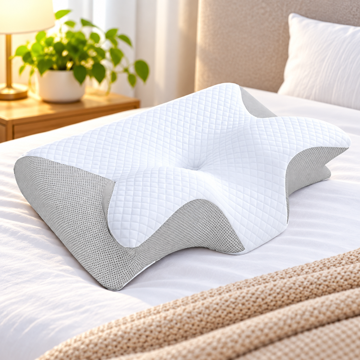 Oreiller cervical mémoire de forme - CerviForm™ - Beauté Jouvence