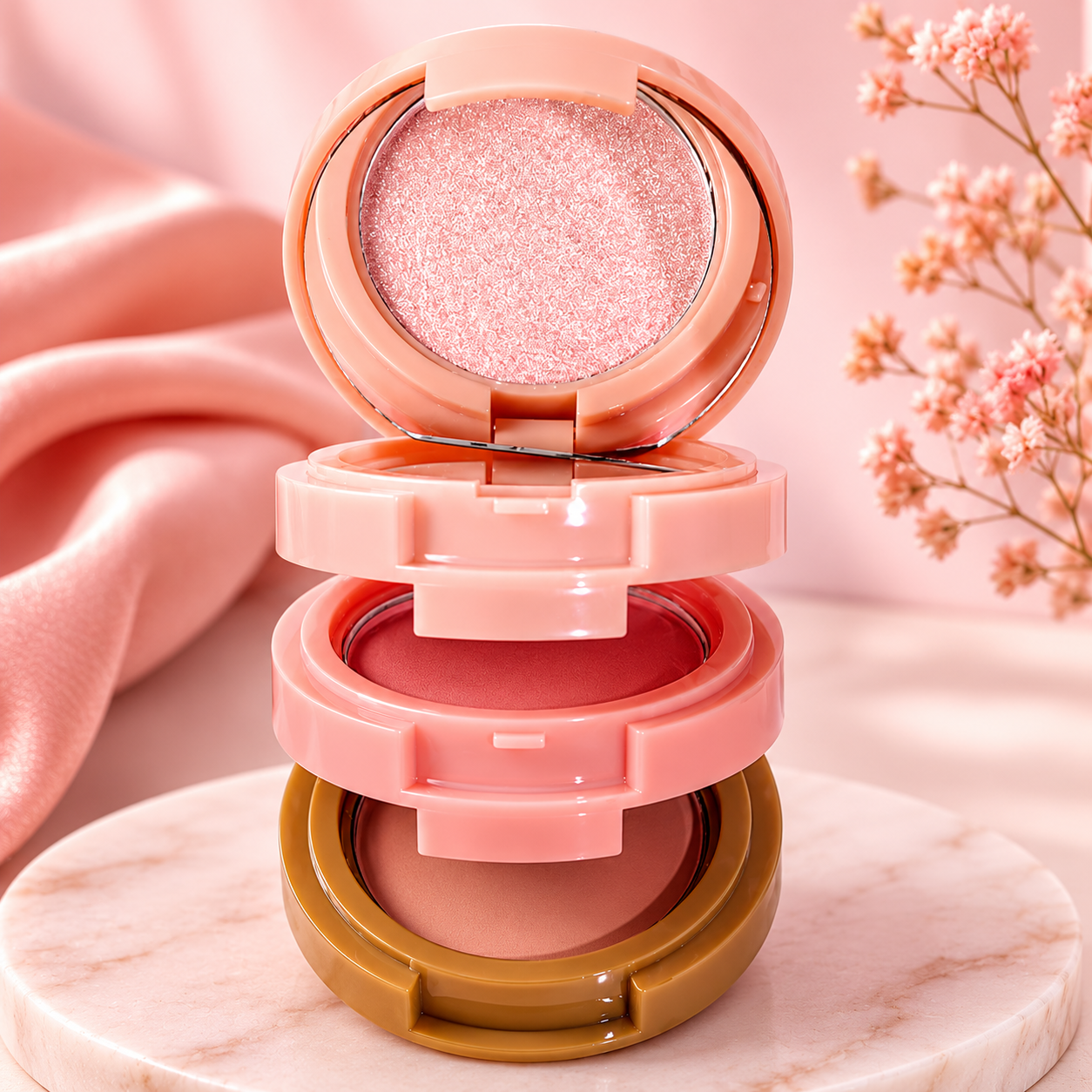 Palette maquillage - BeauTrio™ - Beauté Jouvence