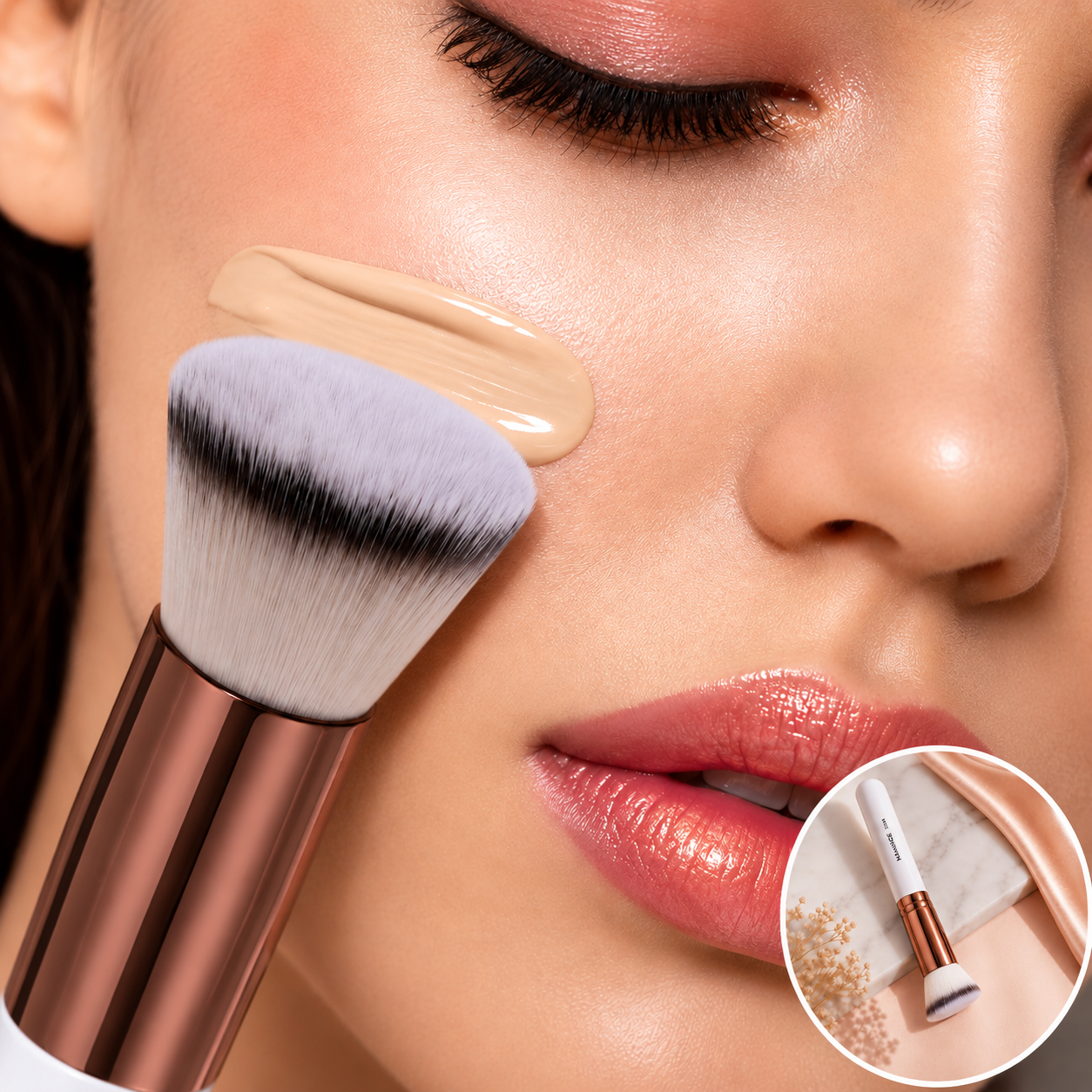 Pinceau pour maquillage - MagBlush™ - Beauté Jouvence