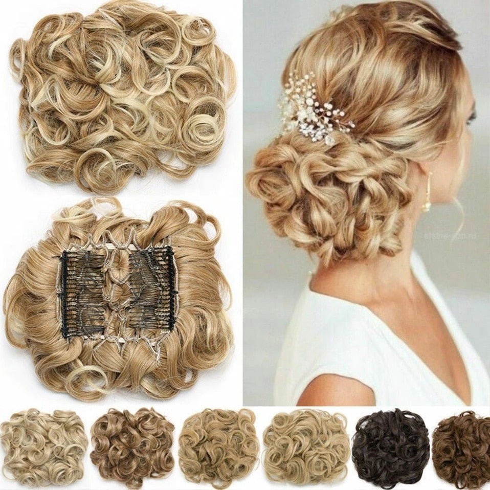 Postiche cheveux - ExtraChignon™- Beauté-Jouvence