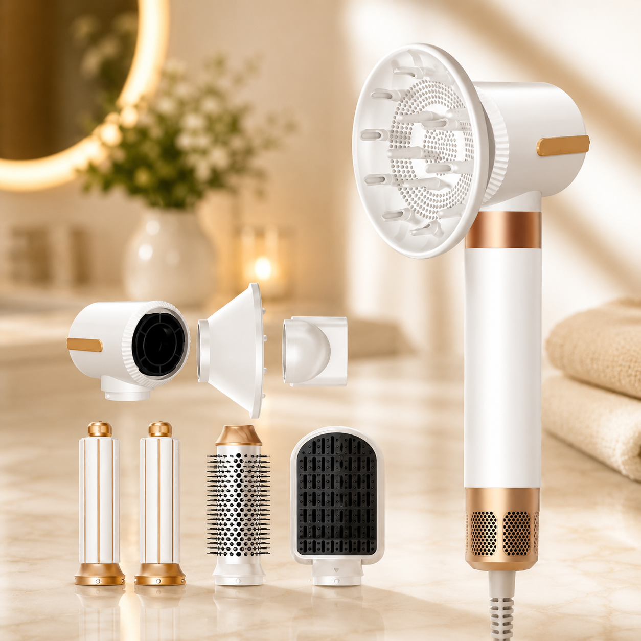 SECHE CHEVEUX DIFFUSEUR - HairStyler™ - Beauté Jouvence